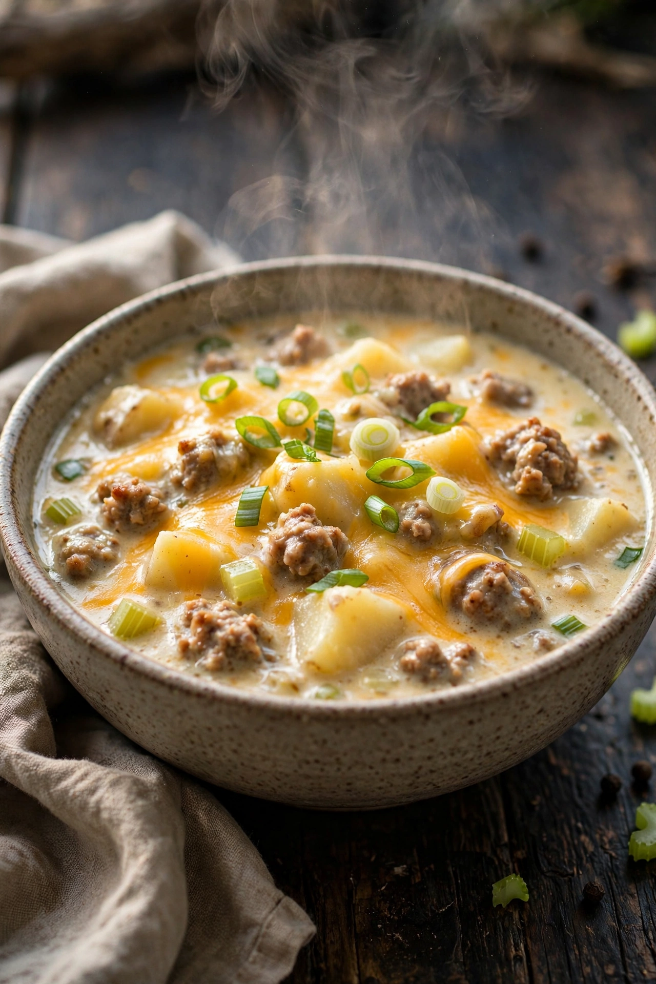 Creamy Potato and Sausage Chowder