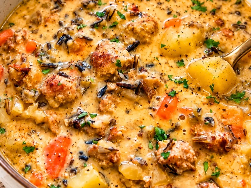 Creamy Potato and Sausage Chowder